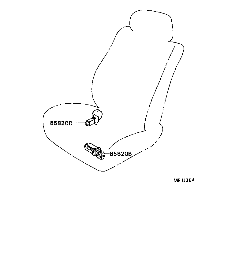  CARINA FF |  SEAT MOTOR SEAT HEATER
