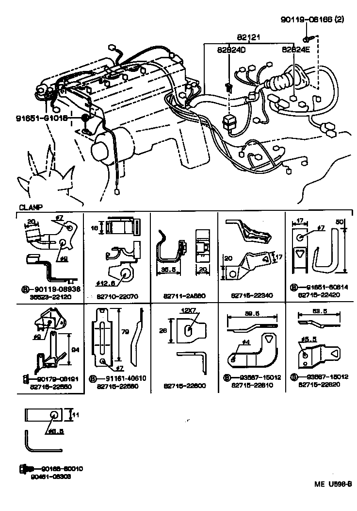  CHASER |  WIRING CLAMP