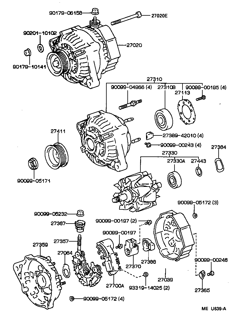  CRESTA |  ALTERNATOR