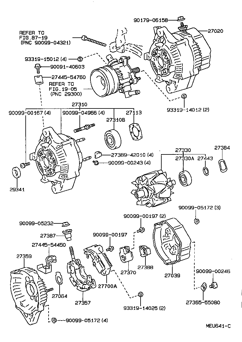  CRESTA |  ALTERNATOR