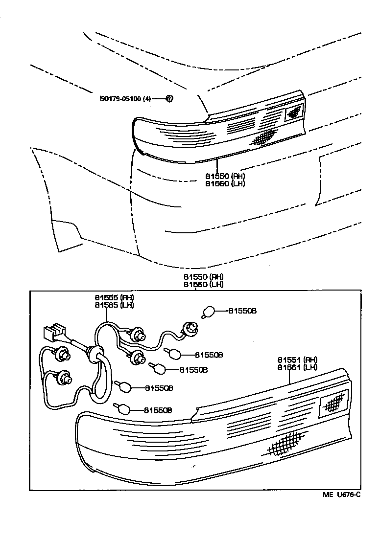  CHASER |  REAR COMBINATION LAMP