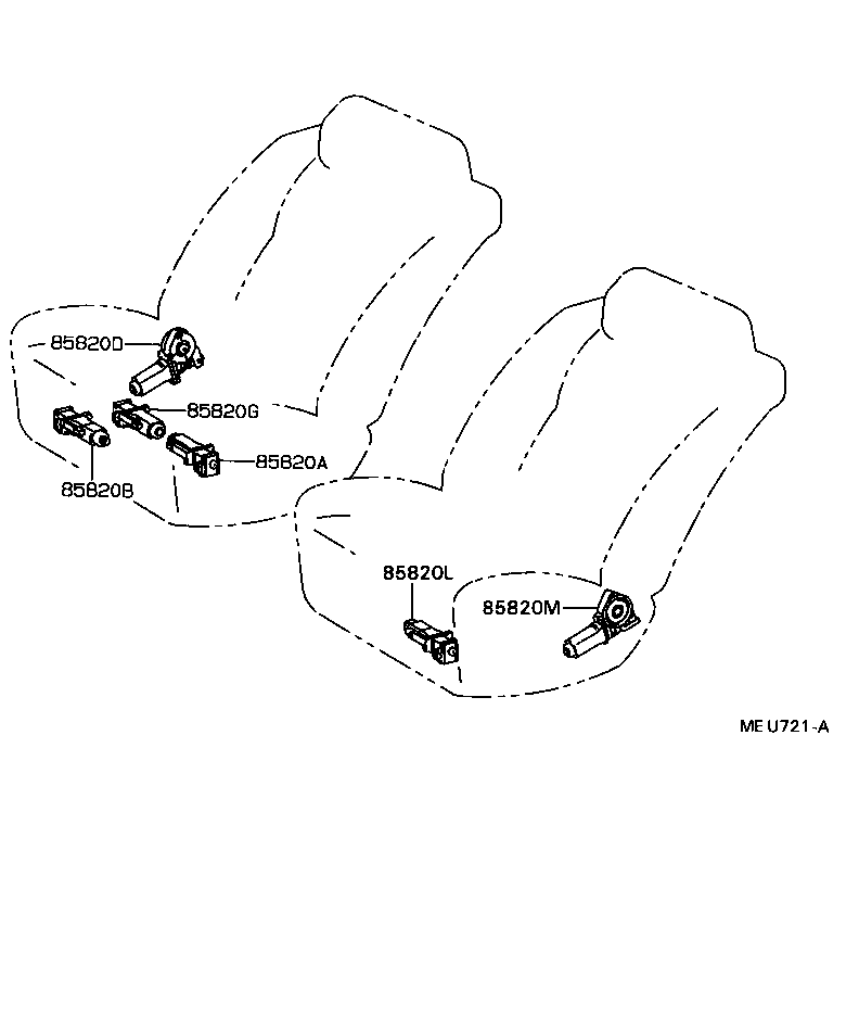  CHASER |  SEAT MOTOR SEAT HEATER