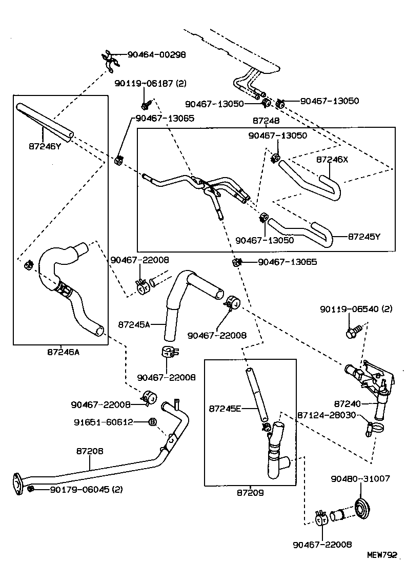  CROWN CROWN MAJESTA |  HEATING AIR CONDITIONING WATER PIPING