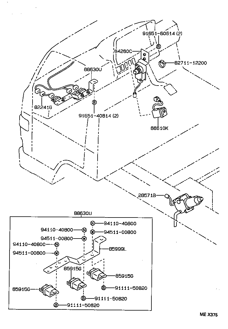  DYNA TOYOACE |  POWER TAKE OFF CONTROL