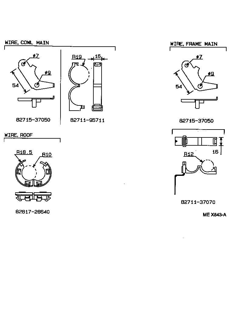  DYNA TOYOACE |  WIRING CLAMP
