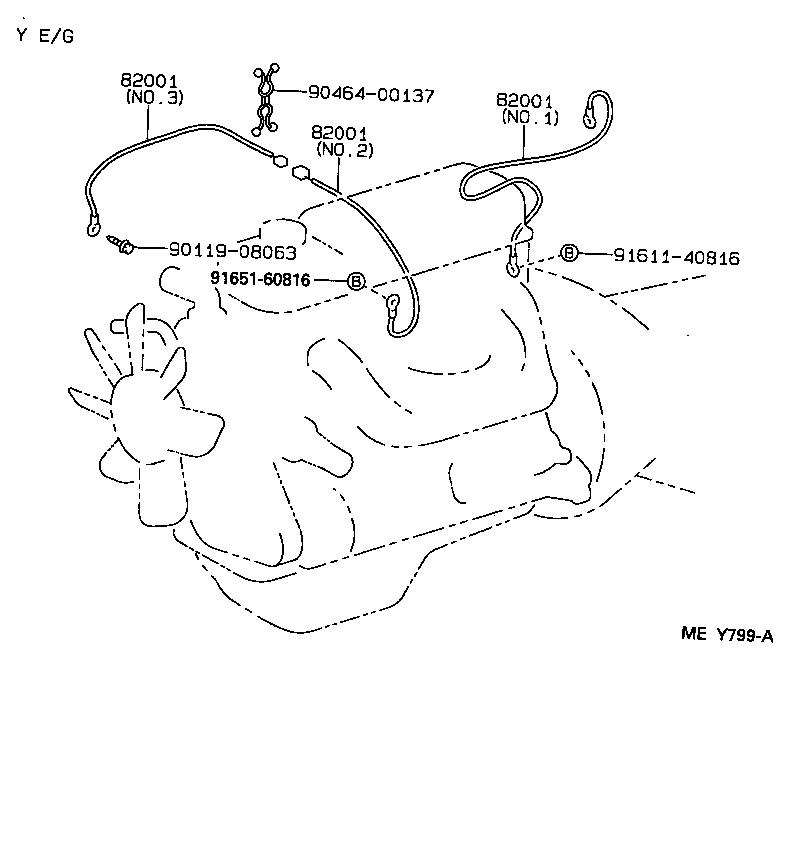  HIACE TRUCK |  WIRING CLAMP