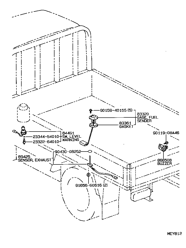  HIACE TRUCK |  SWITCH RELAY COMPUTER