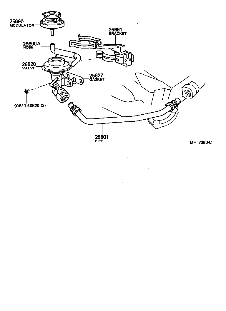  TOWN MASTERACE V WG |  EXHAUST GAS RECIRCULATION SYSTEM