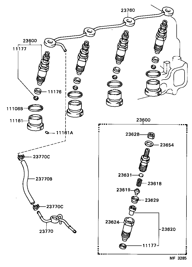  HILUX |  INJECTION NOZZLE