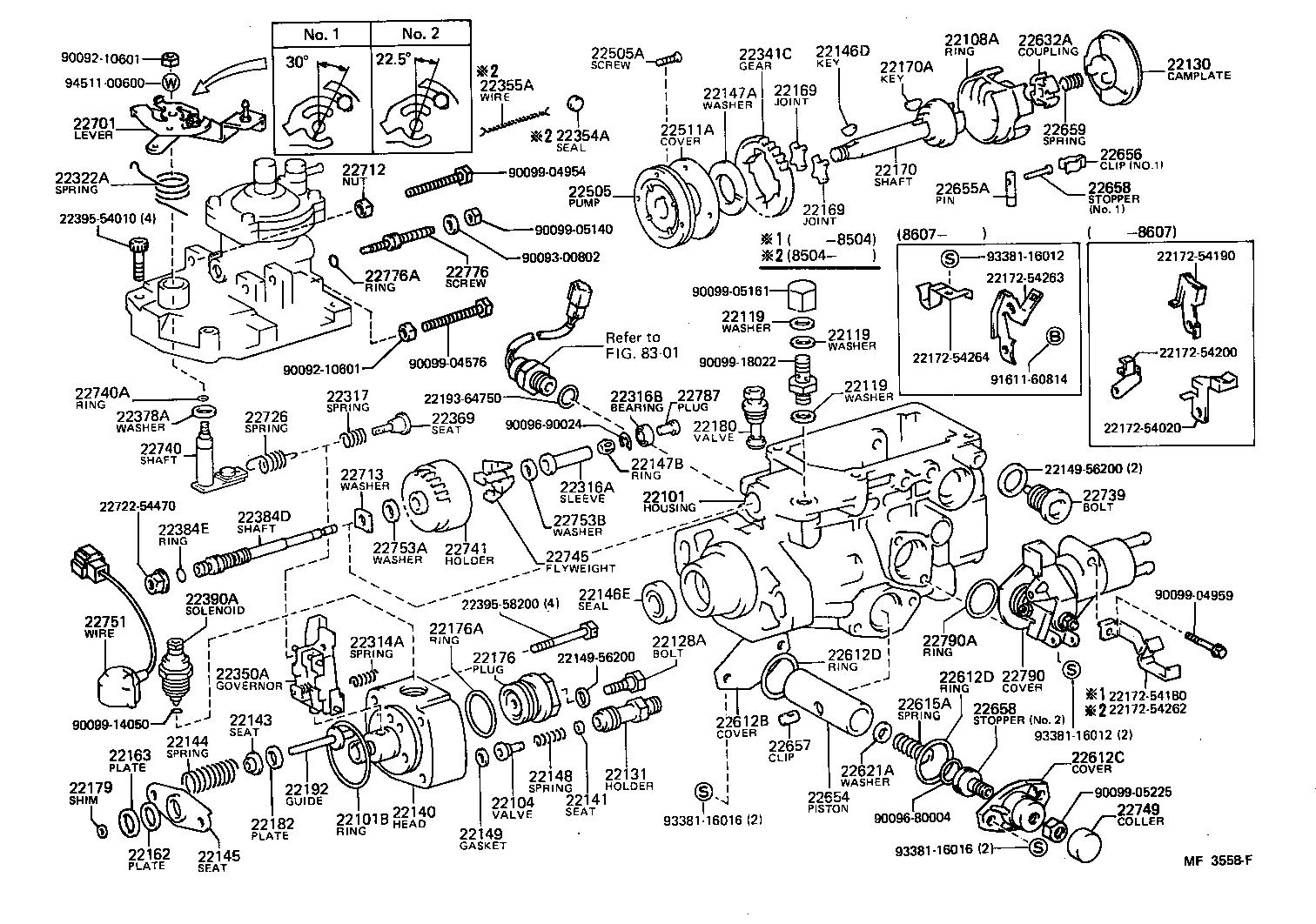  HILUX |  INJECTION PUMP BODY