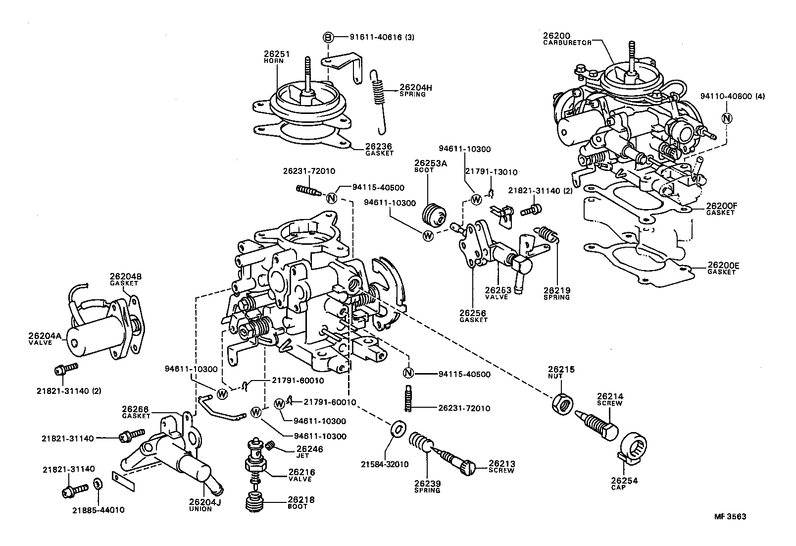  HILUX |  LPG CARBURETOR