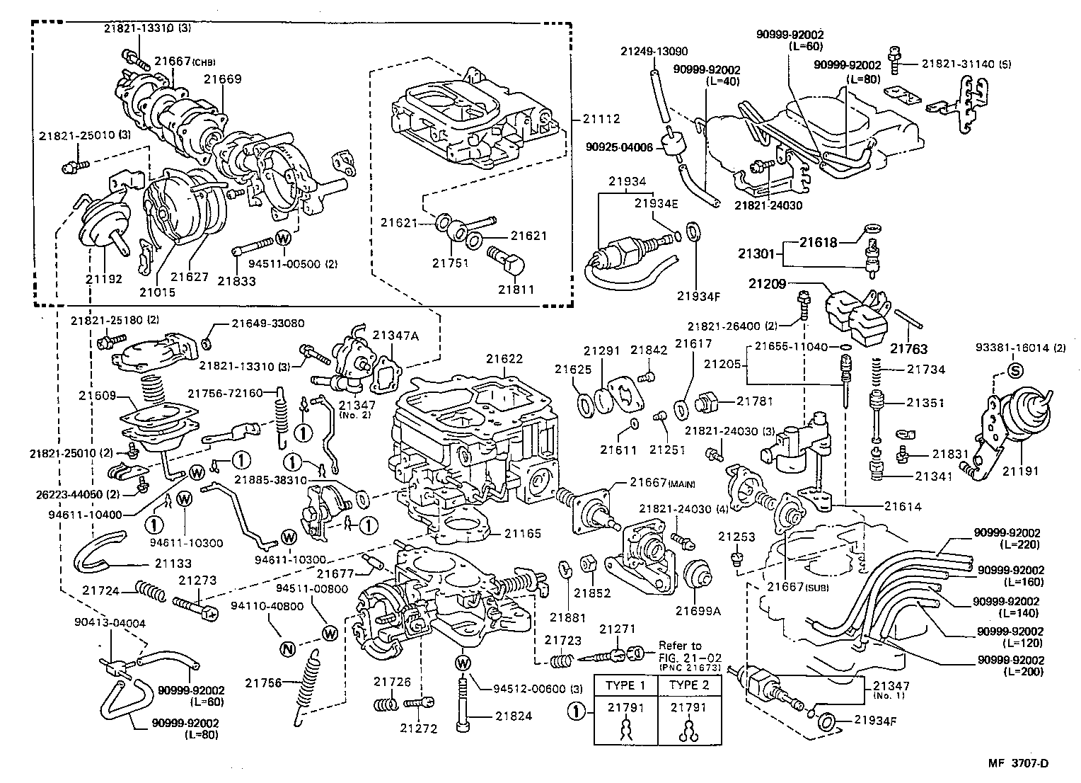  LITEACE VAN WAGON |  CARBURETOR