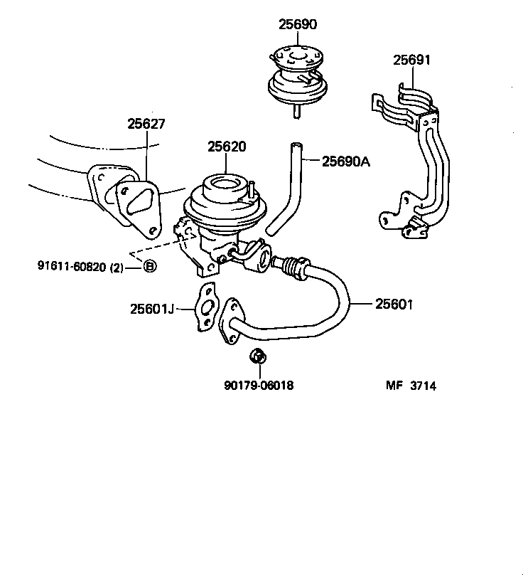  LITEACE VAN WAGON |  EXHAUST GAS RECIRCULATION SYSTEM