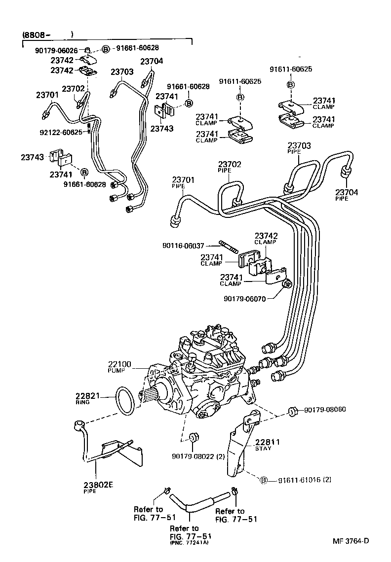  DYNA TOYOACE QUICK |  INJECTION PUMP ASSEMBLY