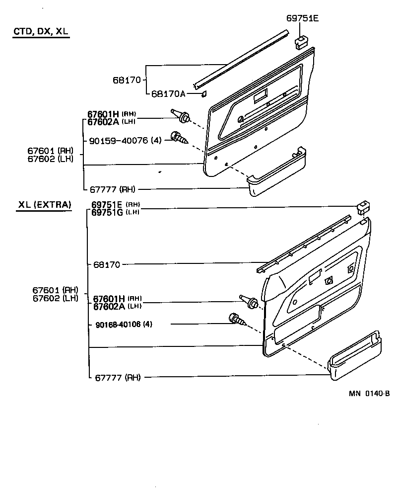  SPRINTER |  FRONT DOOR PANEL GLASS
