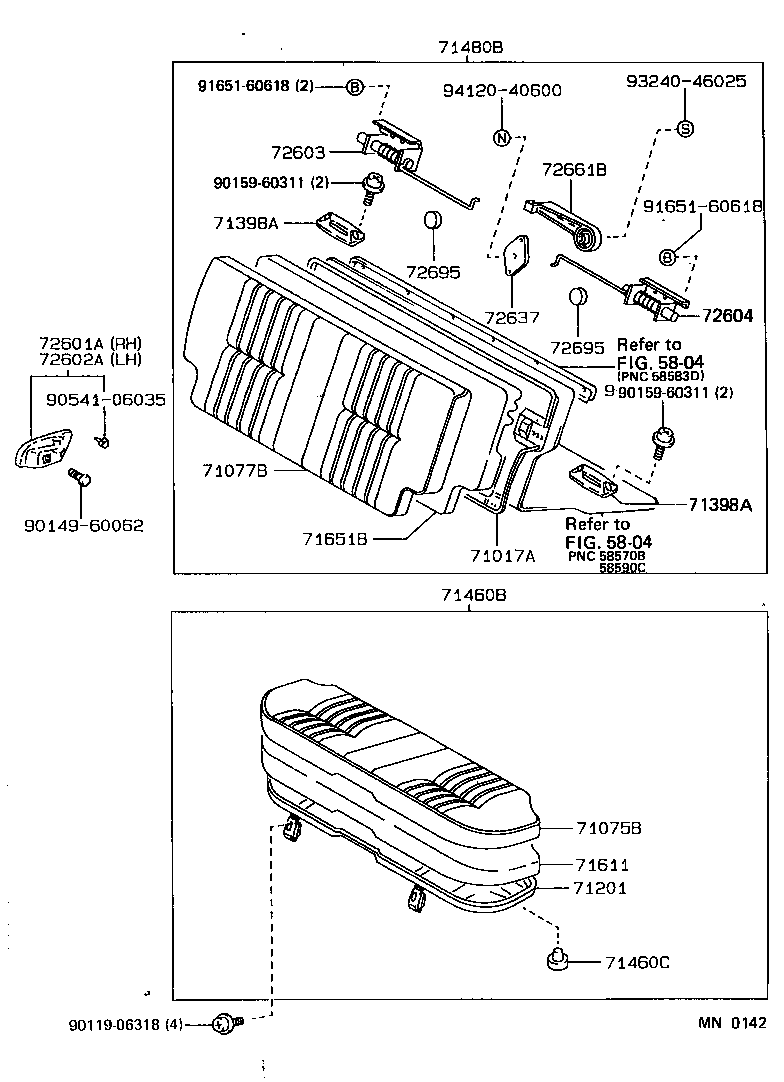  SPRINTER |  REAR SEAT SEAT TRACK