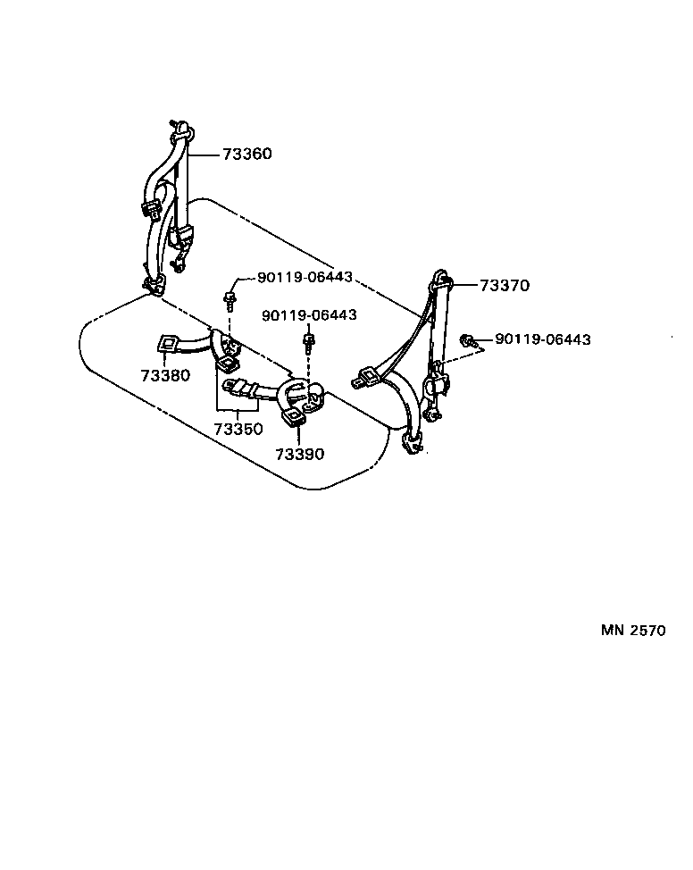  HIACE TRUCK |  SEAT BELT