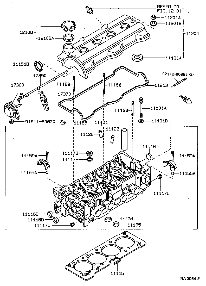  COROLLA |  CYLINDER HEAD