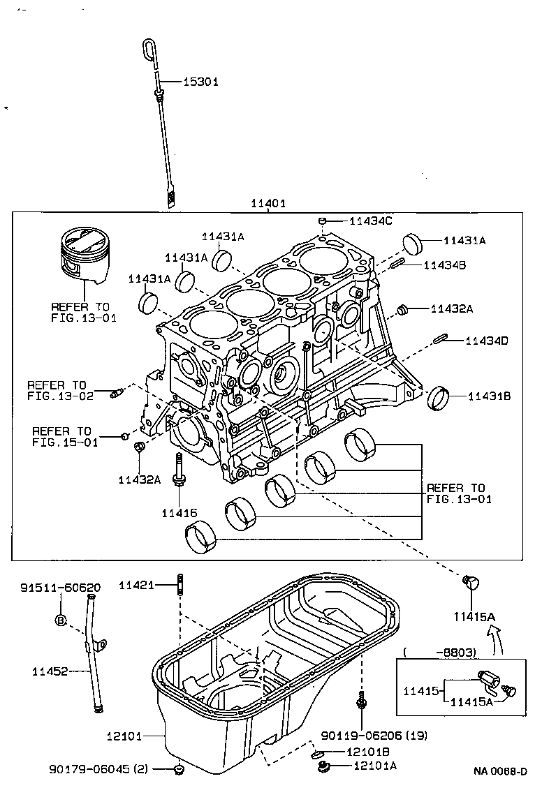  SPRINTER |  CYLINDER BLOCK