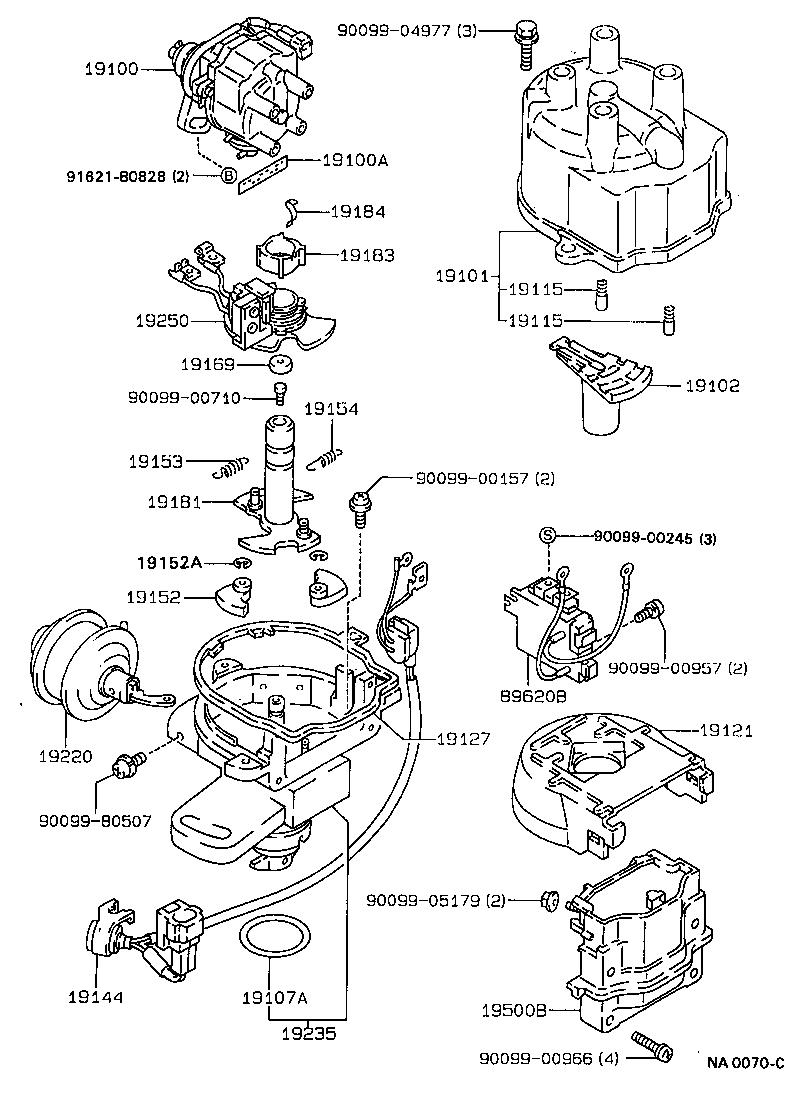  COROLLA |  DISTRIBUTOR