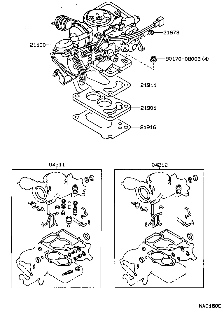  SPRINTER |  CARBURETOR ASSEMBLY