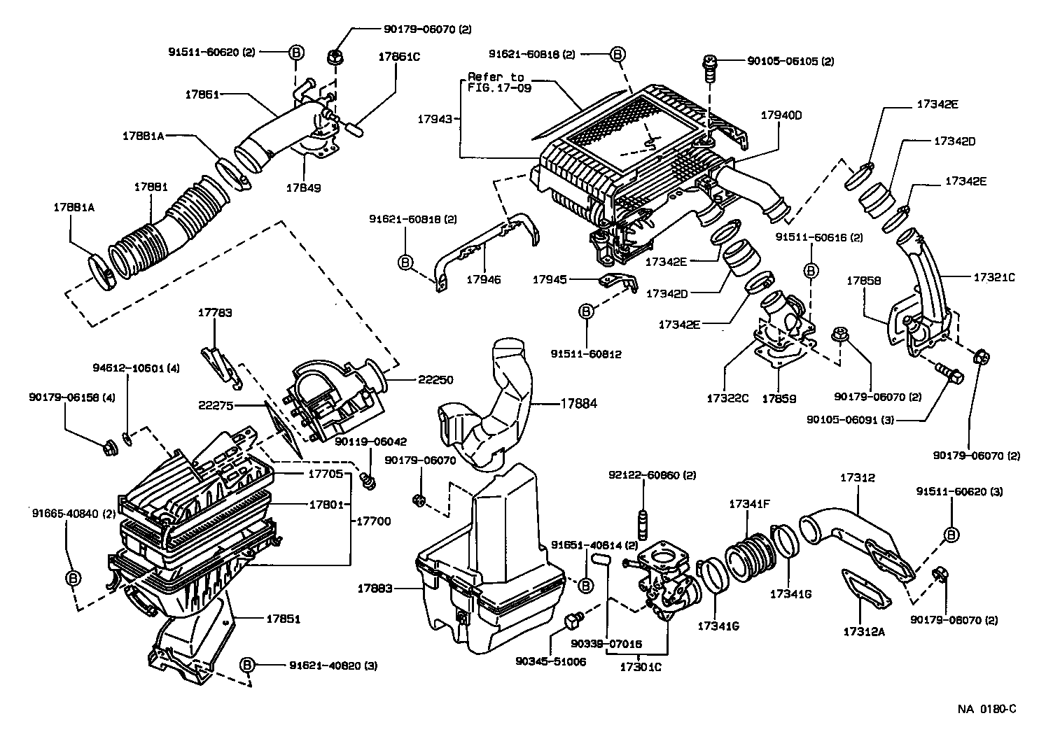  SPRINTER TRUENO |  AIR CLEANER