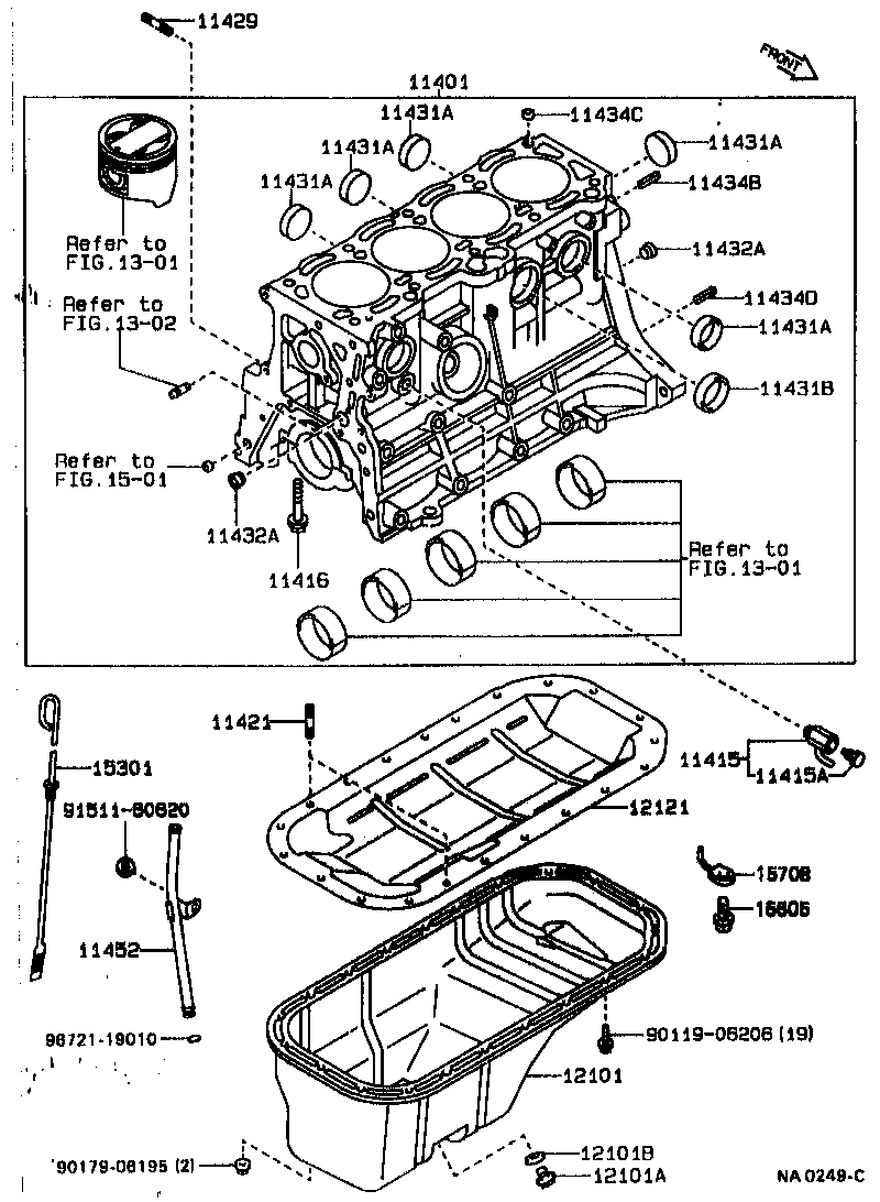  CARINA FF |  CYLINDER BLOCK