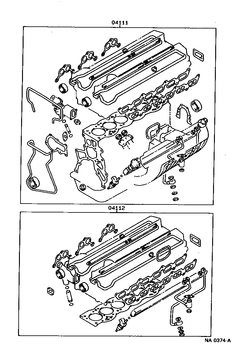  SUPRA |  ENGINE OVERHAUL GASKET KIT