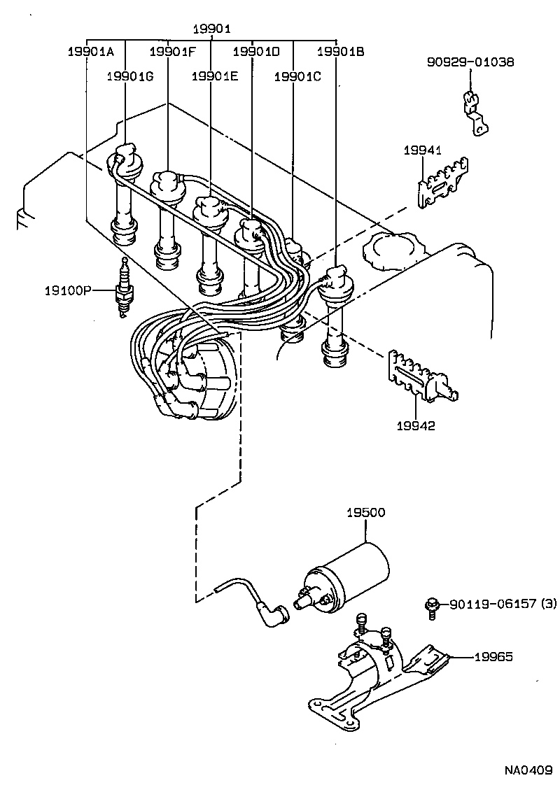  SUPRA |  IGNITION COIL SPARK PLUG