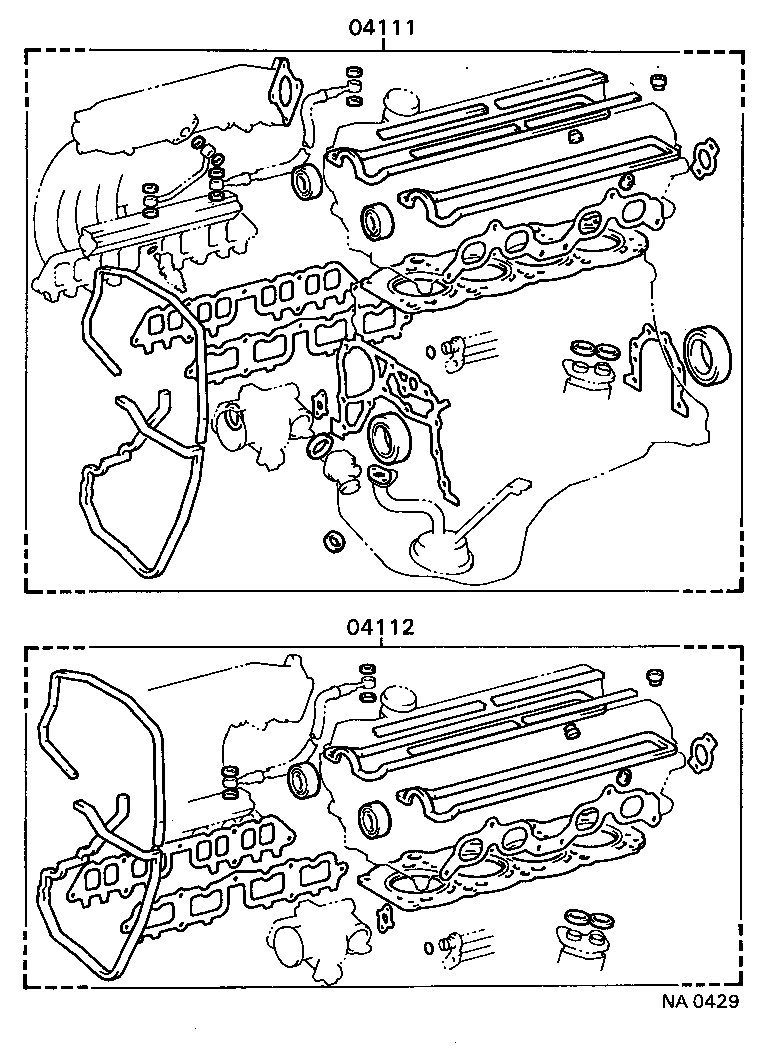  CAMRY VISTA |  ENGINE OVERHAUL GASKET KIT