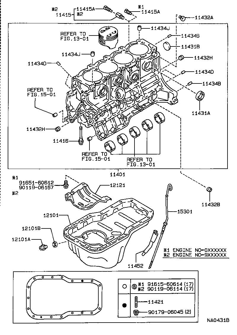  CAMRY VISTA |  CYLINDER BLOCK