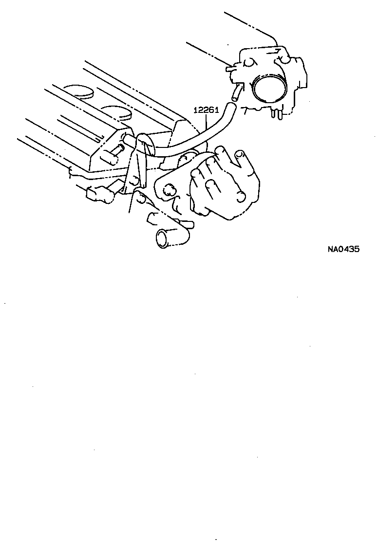  CAMRY VISTA |  VENTILATION HOSE