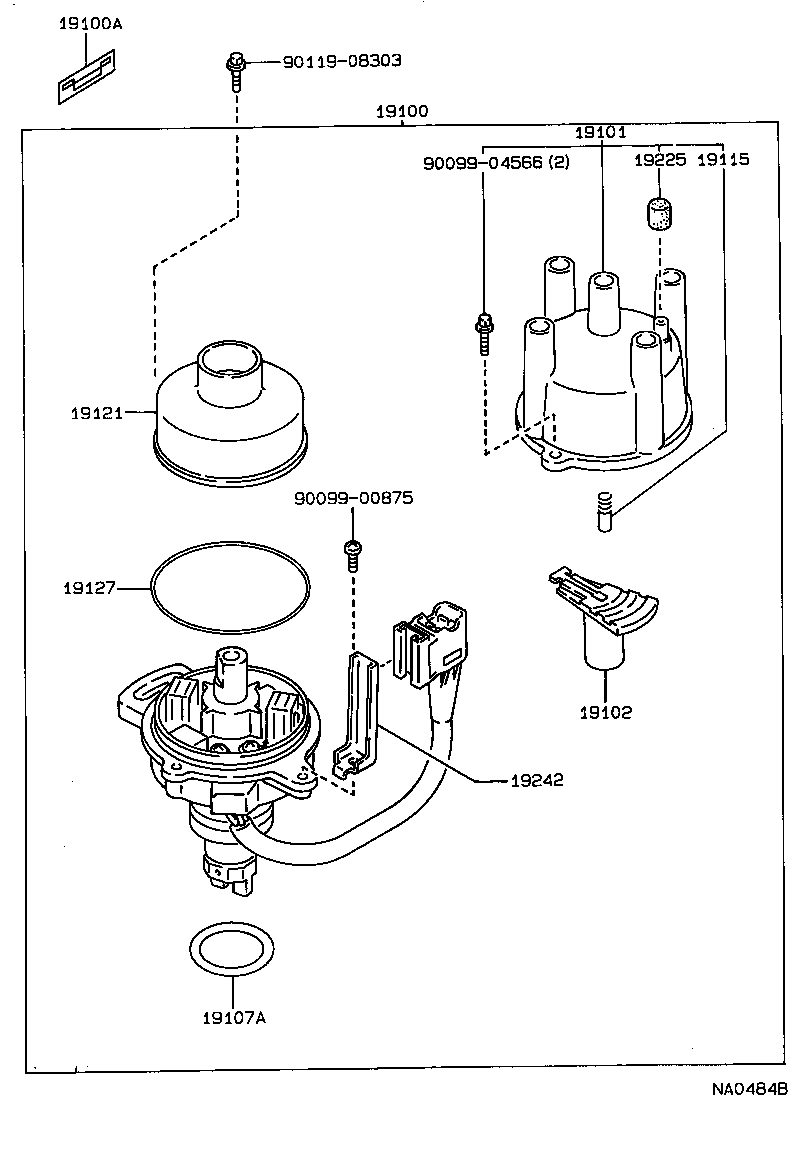  CAMRY VISTA |  DISTRIBUTOR