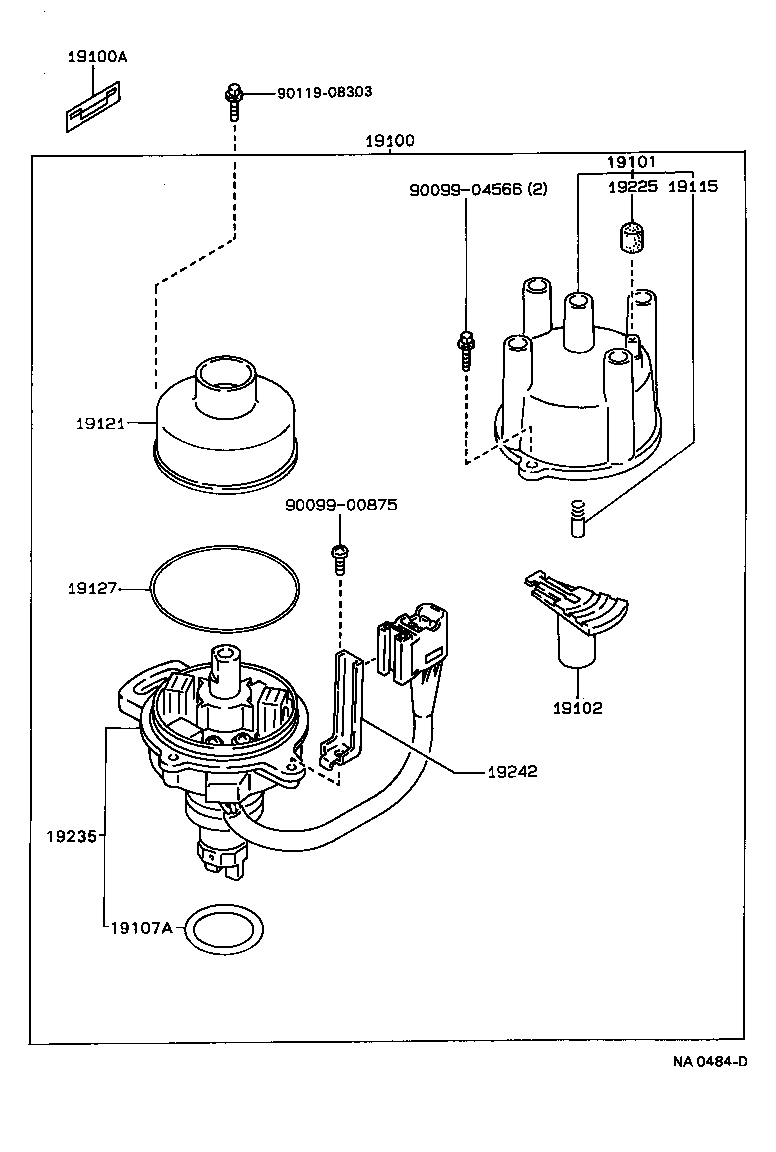  CORONA EXIV |  DISTRIBUTOR