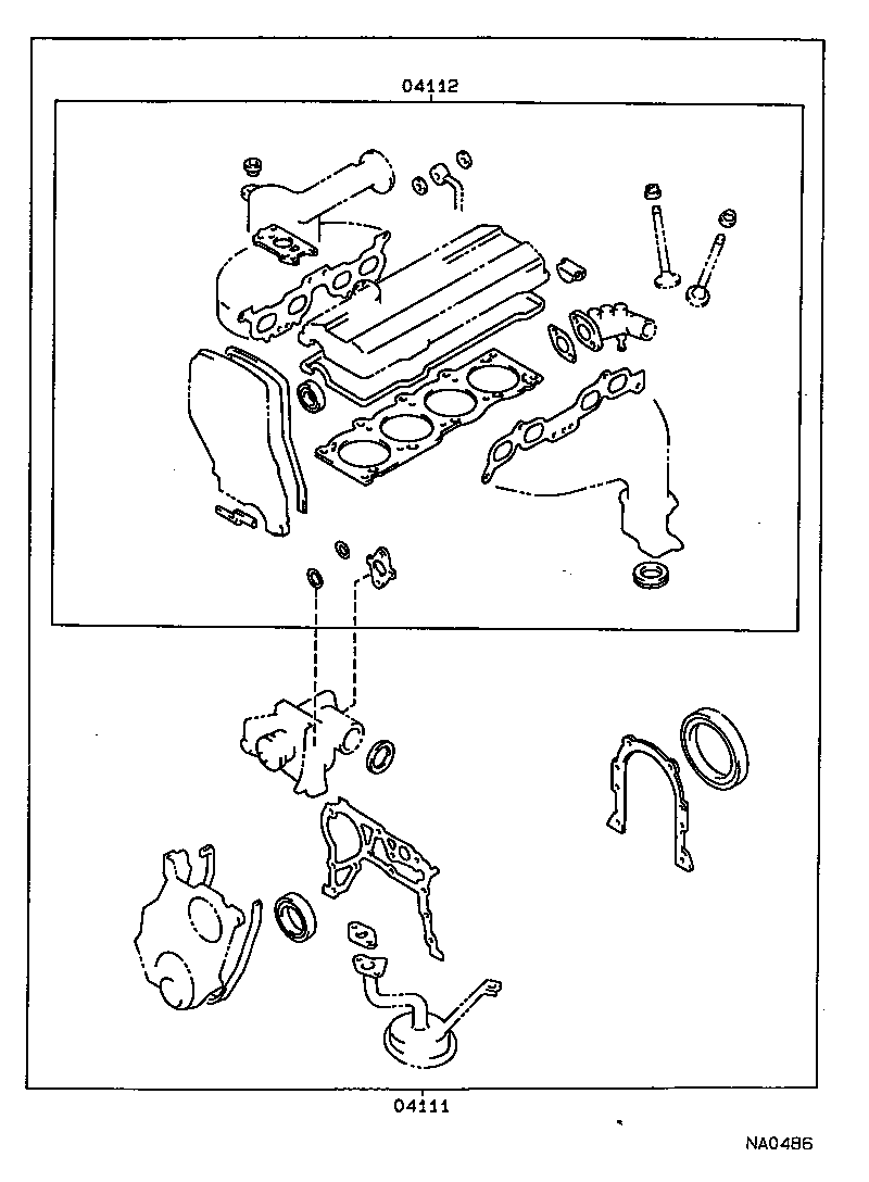  CAMRY VISTA |  ENGINE OVERHAUL GASKET KIT
