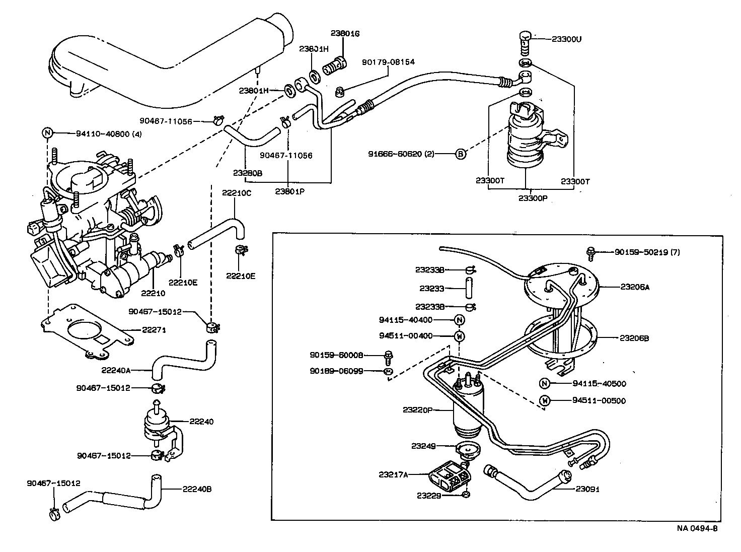 CARINA FF |  FUEL INJECTION SYSTEM