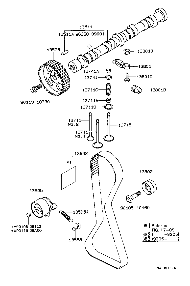  CARINA FF |  CAMSHAFT VALVE