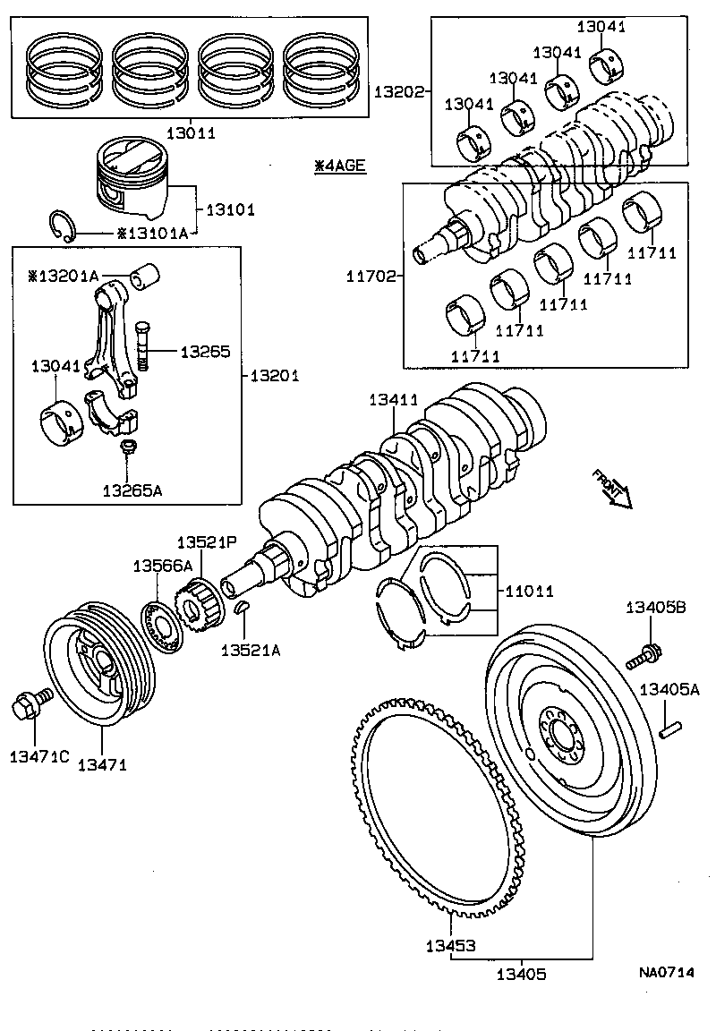  SPRINTER |  CRANKSHAFT PISTON