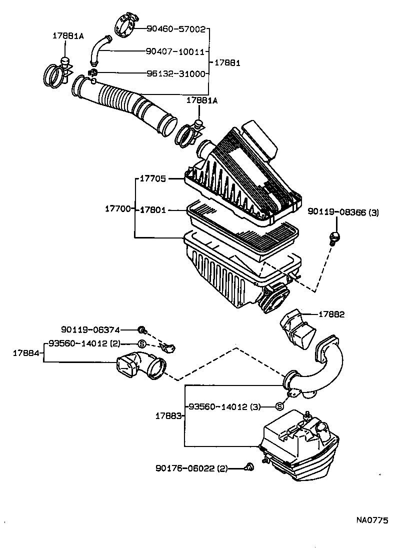  CARINA FF |  AIR CLEANER