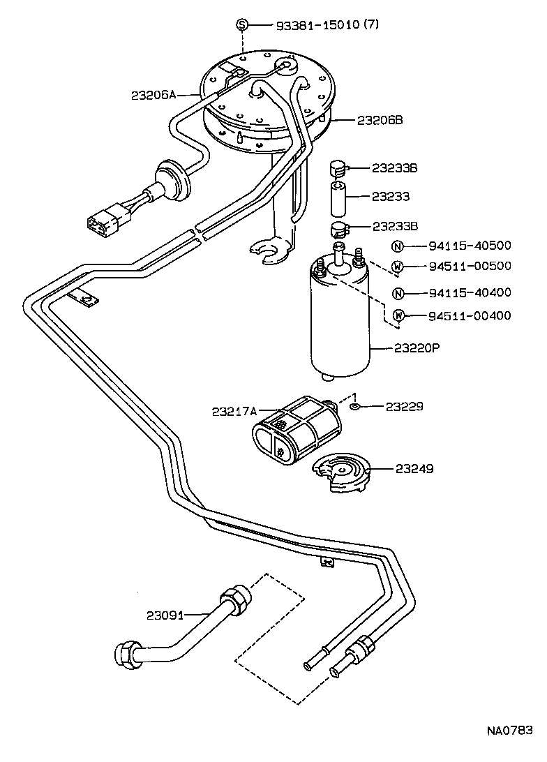  CAMRY VISTA |  FUEL INJECTION SYSTEM