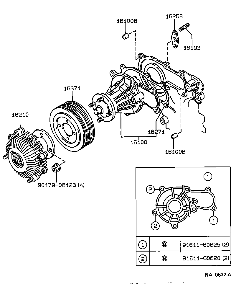  CRESTA |  WATER PUMP