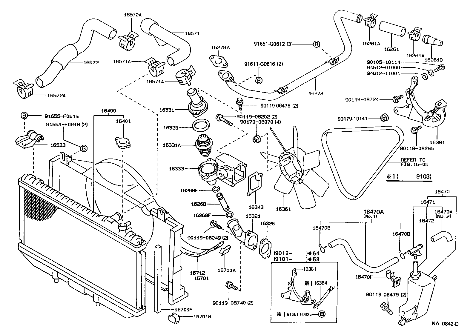  CHASER |  RADIATOR WATER OUTLET