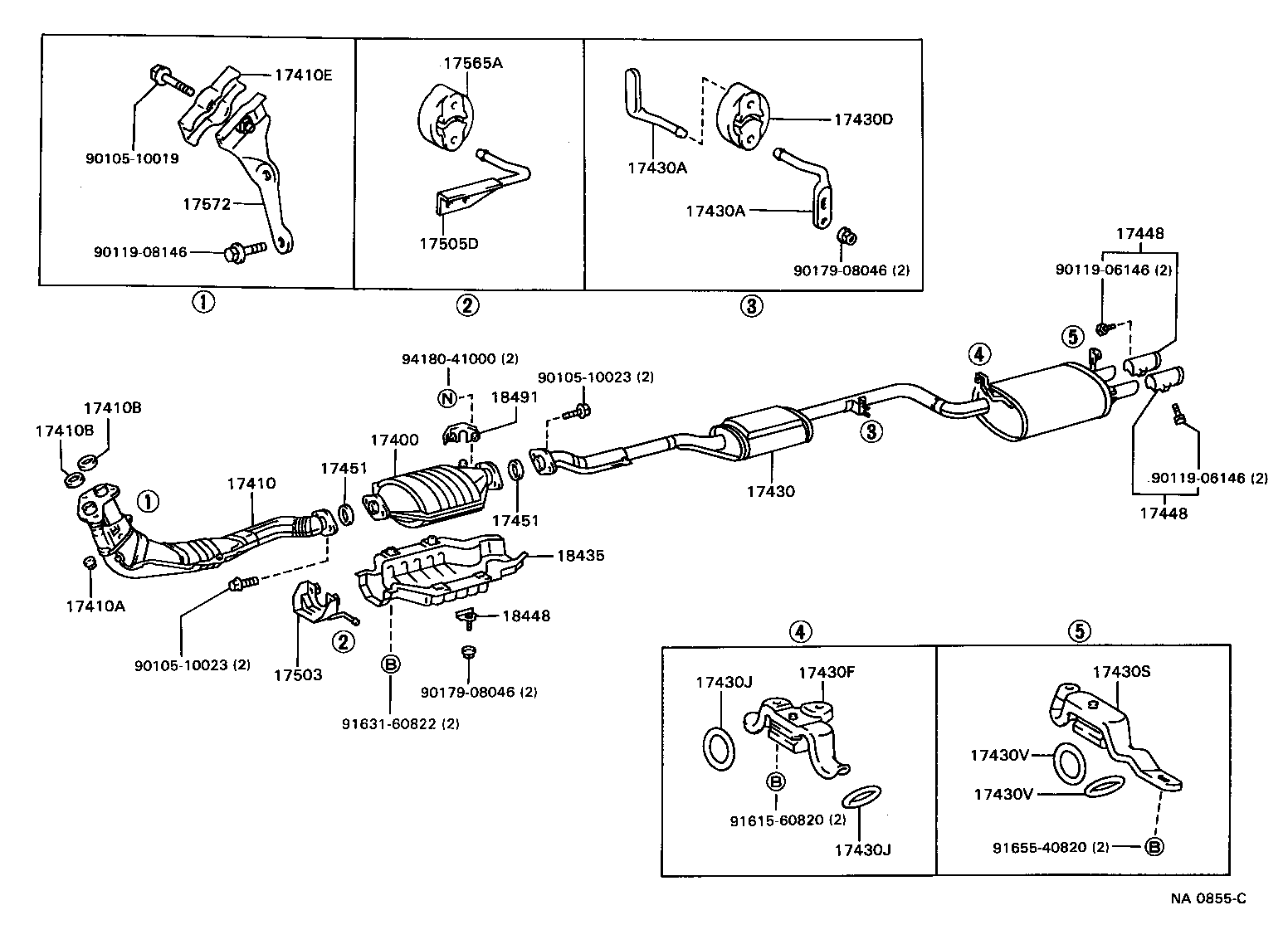  SUPRA |  EXHAUST PIPE