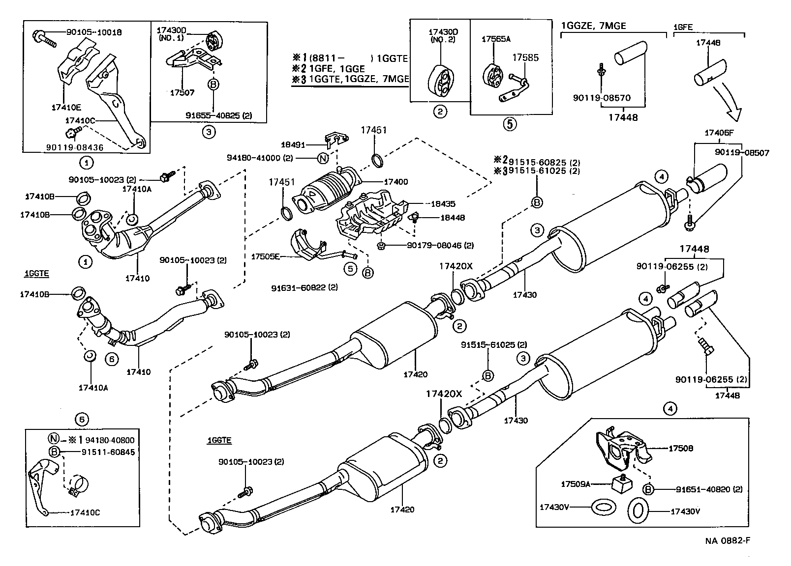  CRESTA |  EXHAUST PIPE