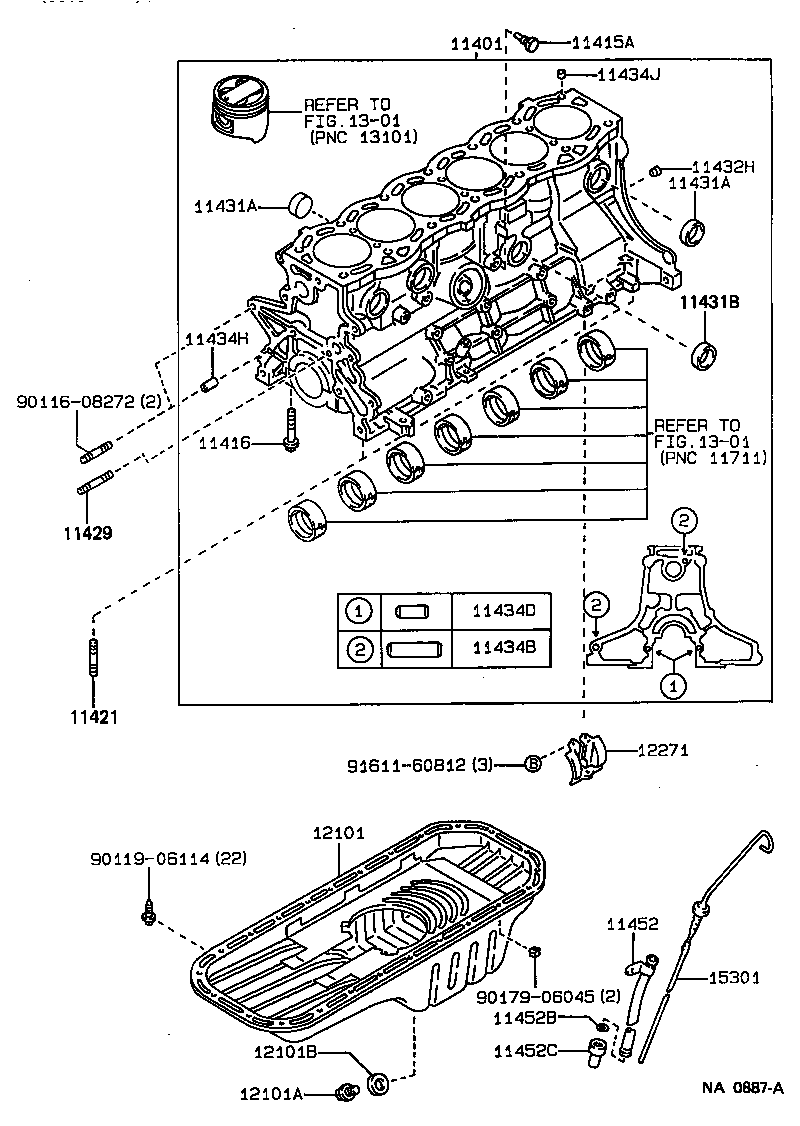  SUPRA |  CYLINDER BLOCK