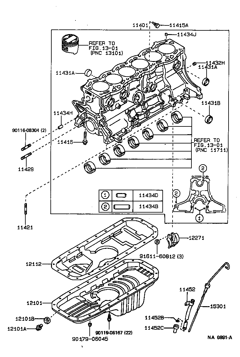  SUPRA |  CYLINDER BLOCK