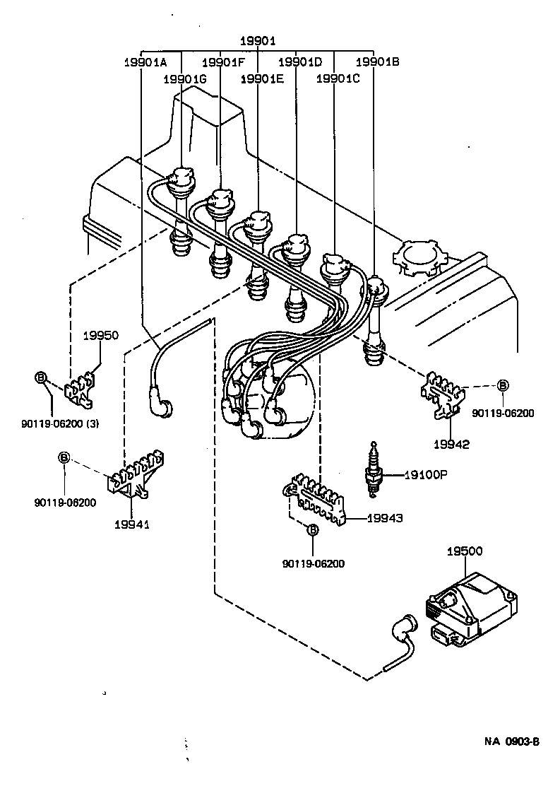  SUPRA |  IGNITION COIL SPARK PLUG