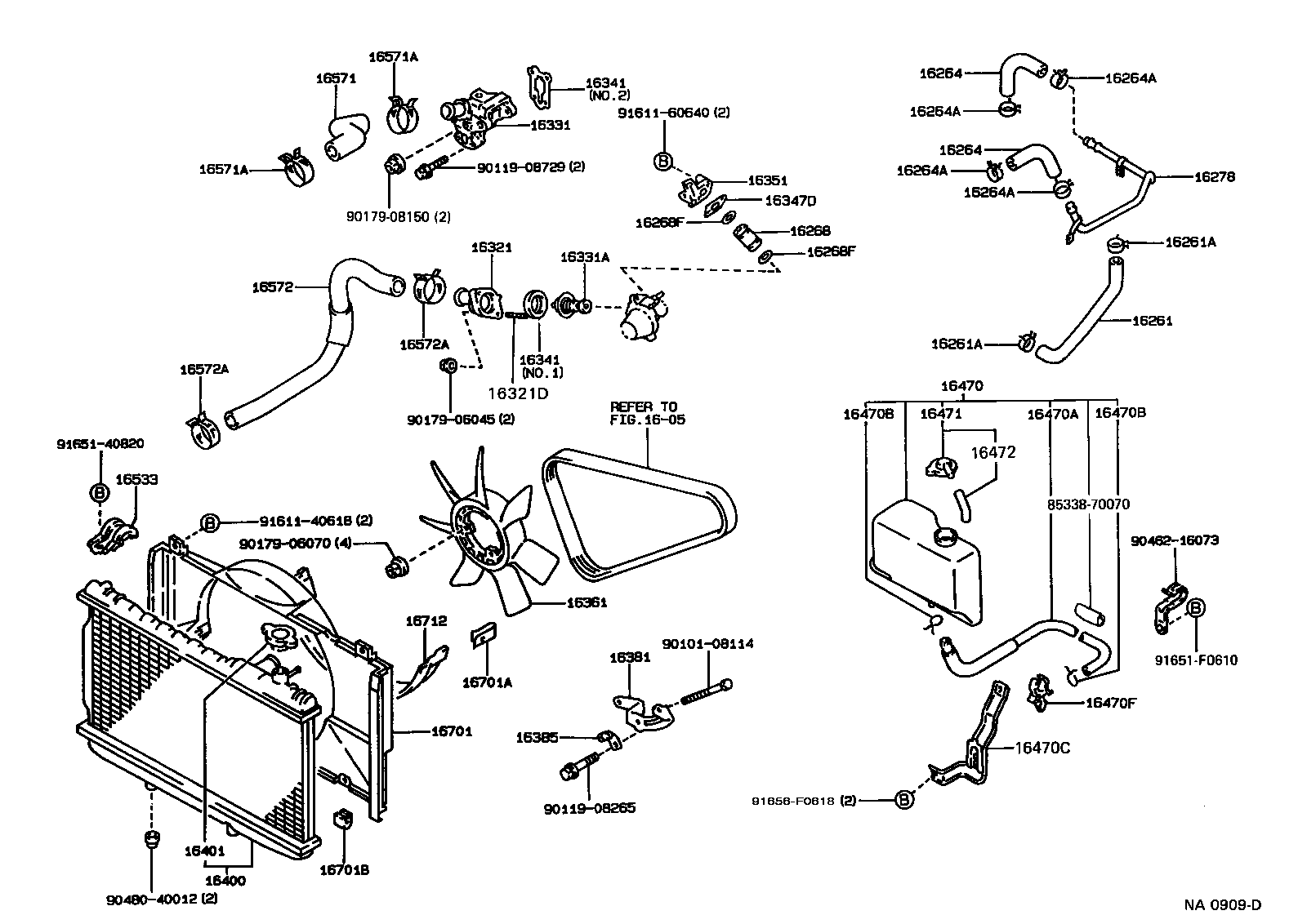  SUPRA |  RADIATOR WATER OUTLET