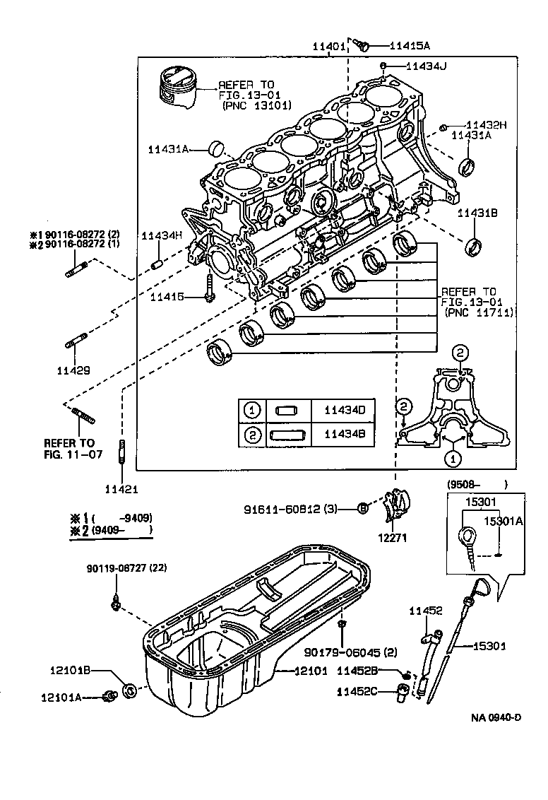  MARK 2 V WG |  CYLINDER BLOCK