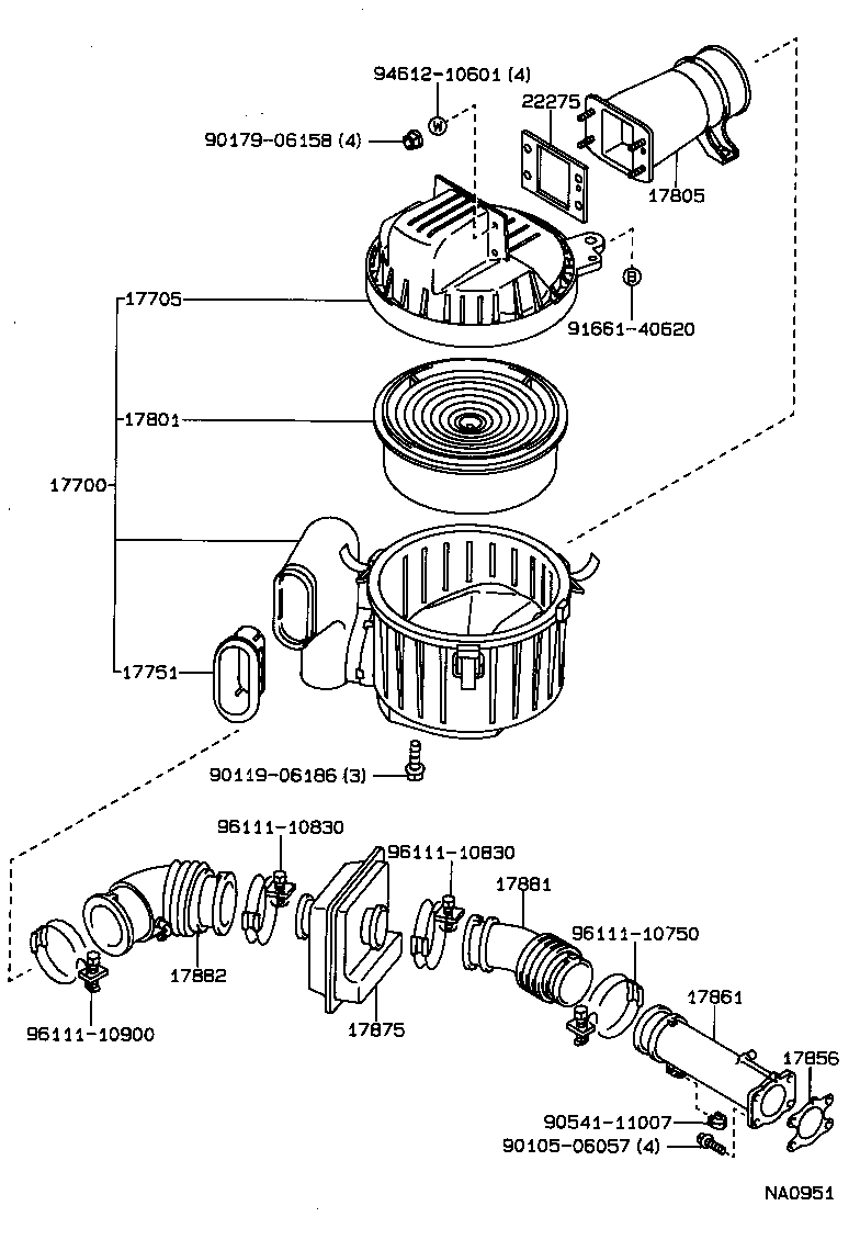  MARK 2 V WG |  AIR CLEANER